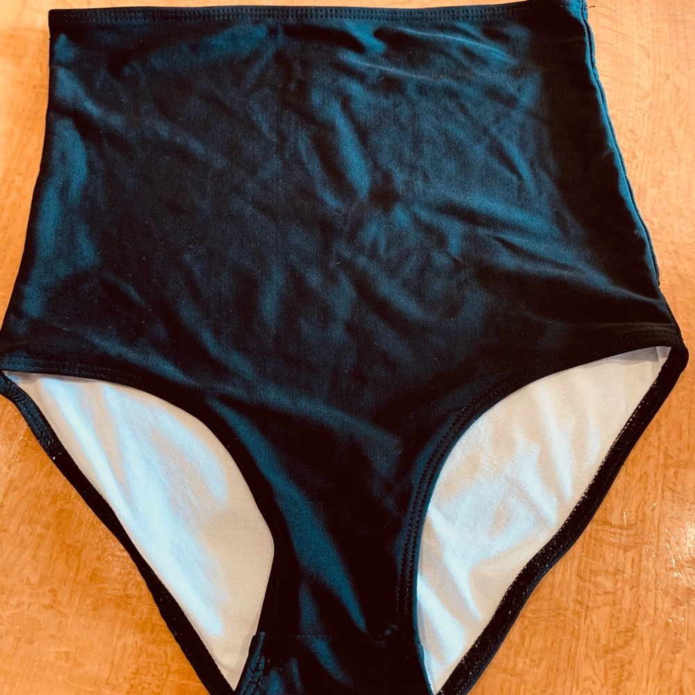 Kortni Jeane Kids Swim Bottoms - Black